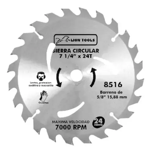 SIERRA CIRCULAR 24 DIENTES