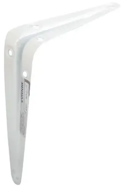 MENSULA DE ACERO 10" X 12" BLANCA