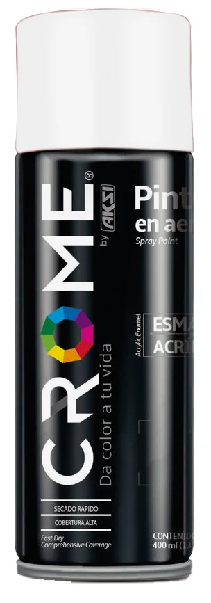 PINTURA EN AEROSOL BLANCO BRILLANTE PA-015