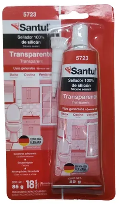 SELLADOR SILICON TRANSPARENTE 85G