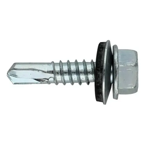 TORNILLO PUNTA D/BROCA CABEZA HEX  #14 X 1"