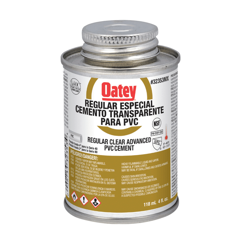 CEMENTO DE 1 PASO PARA PVC 118ML