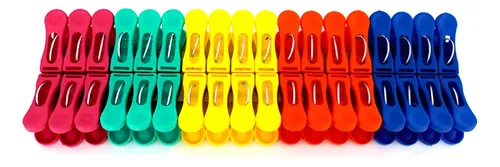 PINZA PLASTICA COLORES GRANDE